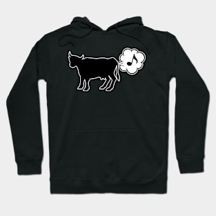 Cow Methane Icon Hoodie